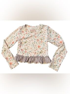 Cheeky Plum Rashguard  Swimsuit Size 12